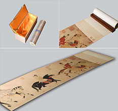 邻水馆藏书画复制博物馆书画复制服务