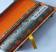 邻水书画装裱案例